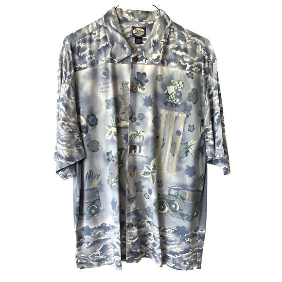Tommy Bahama Lot Of 3 Hawaiian Cruise Men's Large Shirts - Picture 13 of 16